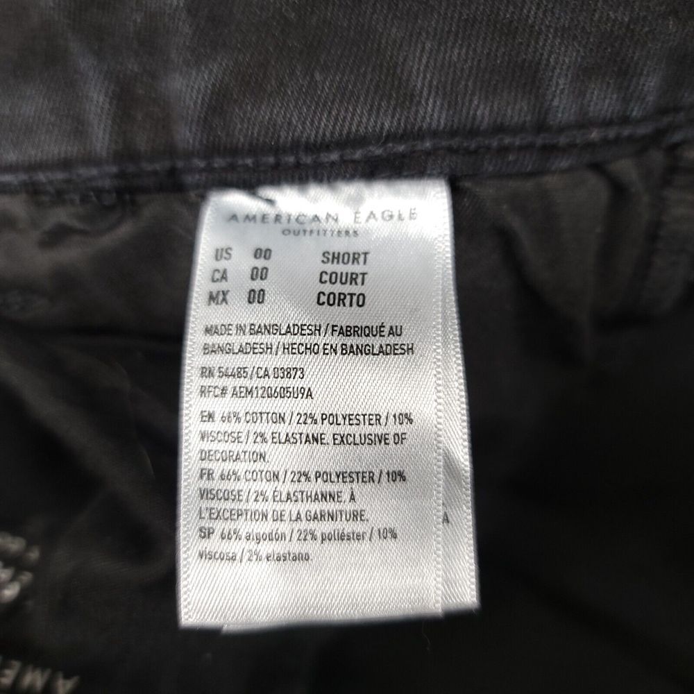 American Eagle pants Women's 00 Short‎ Next Level Stretch Curvy Hi-Rise Jegging - Picture 4 of 13
